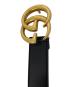 GUCCI (グッチ) レディースベルト ブラック：30000円