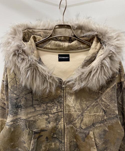 9/S PROJECT（ナインエス プロジェクト）9/S PROJECT (ナインエス プロジェクト) ジップパーカー カーキ サイズ:Sの古着・服飾アイテム