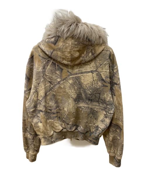9/S PROJECT（ナインエス プロジェクト）9/S PROJECT (ナインエス プロジェクト) ジップパーカー カーキ サイズ:Sの古着・服飾アイテム