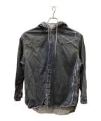 DIESELディーゼル）の古着「D-DEWNY-HOOD-S1」｜ブルー