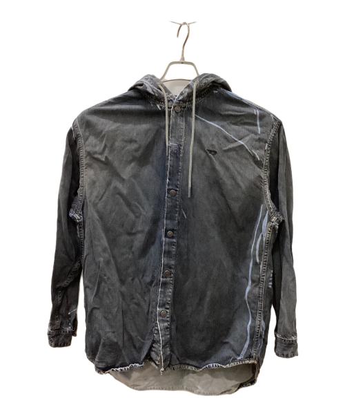DIESEL（ディーゼル）DIESEL (ディーゼル) D-DEWNY-HOOD-S1 ブルー サイズ:XSの古着・服飾アイテム
