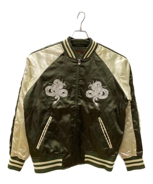 VACHE（ヴァッシュ）VACHE (ヴァッシュ) スカジャン グリーン サイズ:Mの古着・服飾アイテム