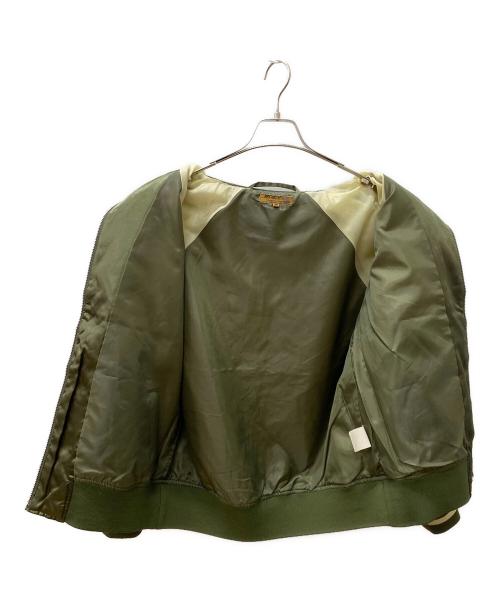 VACHE（ヴァッシュ）VACHE (ヴァッシュ) スカジャン グリーン サイズ:Mの古着・服飾アイテム