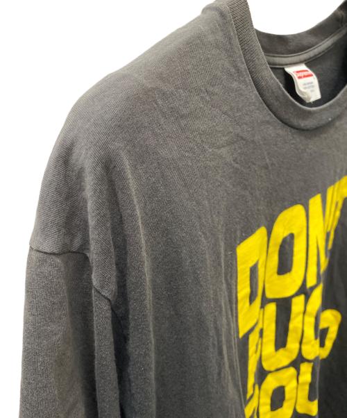 SUPREME（シュプリーム）Supreme (シュプリーム) 半袖カットソー イエロー×ブラック サイズ:XLの古着・服飾アイテム