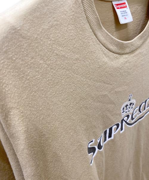 SUPREME（シュプリーム）Supreme (シュプリーム) 半袖カットソー カーキ サイズ:XLの古着・服飾アイテム