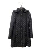LAUREN RALPH LAURENローレン ラルフ ローレン）の古着「キルティングコート」｜ブラック