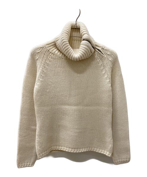 BOSS HUGO BOSS（ボス ヒューゴボス）BOSS HUGO BOSS (ボス ヒューゴボス) 厚手ニット アイボリー サイズ:Mの古着・服飾アイテム
