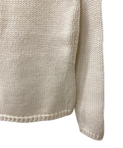 BOSS HUGO BOSS（ボス ヒューゴボス）BOSS HUGO BOSS (ボス ヒューゴボス) 厚手ニット アイボリー サイズ:Mの古着・服飾アイテム