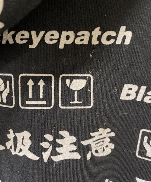 BlackEyePatch（ブラックアイパッチ）BlackEyePatch (ブラックアイパッチ) HWC WASHED CAMO ZIP HOODIE ブラック サイズ:Lの古着・服飾アイテム