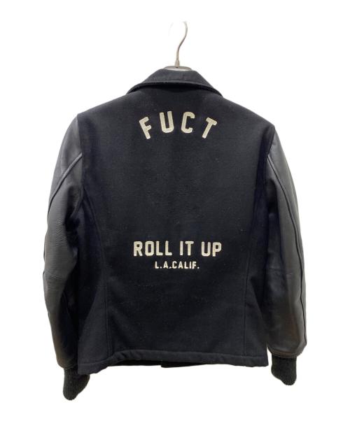 FUCT SSDD（ファクト）FUCT SSDD (ファクト) スタジャン ブラック サイズ:Mの古着・服飾アイテム