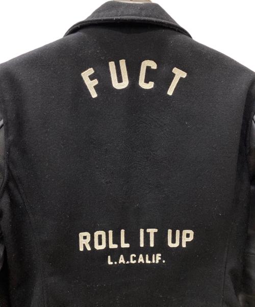 FUCT SSDD（ファクト）FUCT SSDD (ファクト) スタジャン ブラック サイズ:Mの古着・服飾アイテム