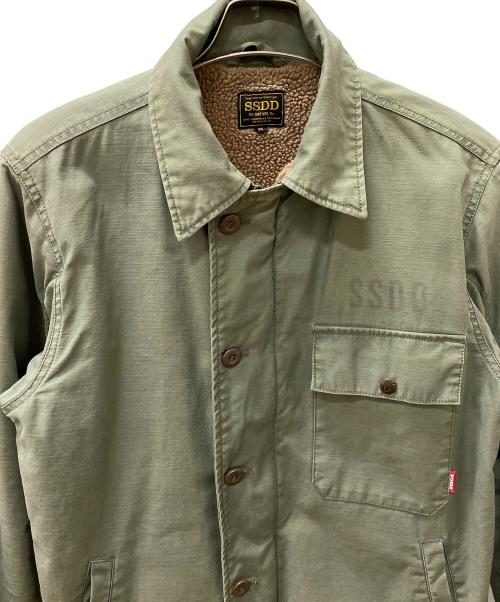 FUCT SSDD（ファクト）FUCT SSDD (ファクト) ミリタリージャケット オリーブ サイズ:Mの古着・服飾アイテム