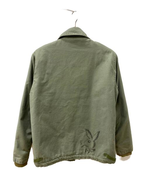 FUCT SSDD（ファクト）FUCT SSDD (ファクト) ミリタリージャケット オリーブ サイズ:Mの古着・服飾アイテム