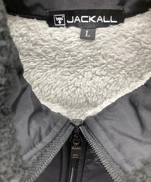 JACKALL（ジャッカル）JACKALL (ジャッカル) ボアフリースジャケット ブラック サイズ:Lの古着・服飾アイテム