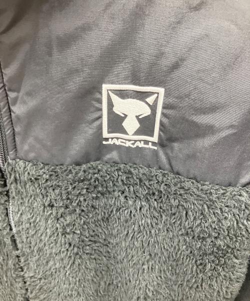 JACKALL（ジャッカル）JACKALL (ジャッカル) ボアフリースジャケット ブラック サイズ:Lの古着・服飾アイテム