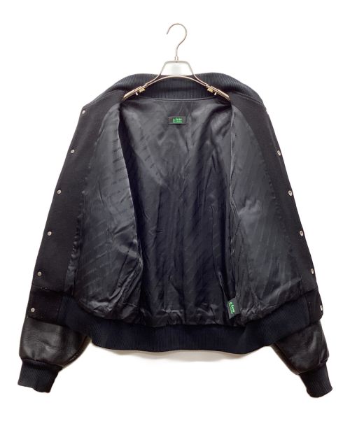 A FEW GOOD KIDS（アフューグッドキッズ）A FEW GOOD KIDS (アフューグッドキッズ) スタジャン ブラック×グリーン サイズ:Mの古着・服飾アイテム