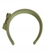 Ferragamoフェラガモ）の古着「カチューシャ」｜ライトグリーン