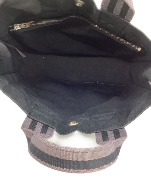 HERMES（エルメス）HERMES (エルメス) ハンドバッグ/フールトゥPM ブラック×グレーの古着・服飾アイテム