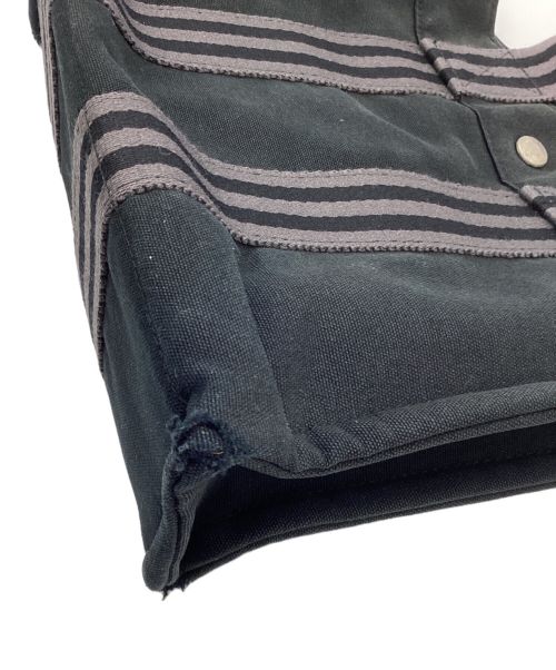 HERMES（エルメス）HERMES (エルメス) ハンドバッグ/フールトゥPM ブラック×グレーの古着・服飾アイテム