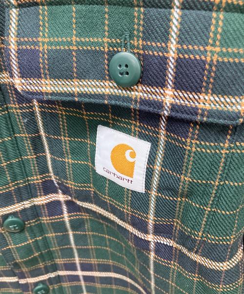 CarHartt（カーハート）CarHartt (カーハート) アーチャー シャツ ジャケット グリーン サイズ:Sの古着・服飾アイテム