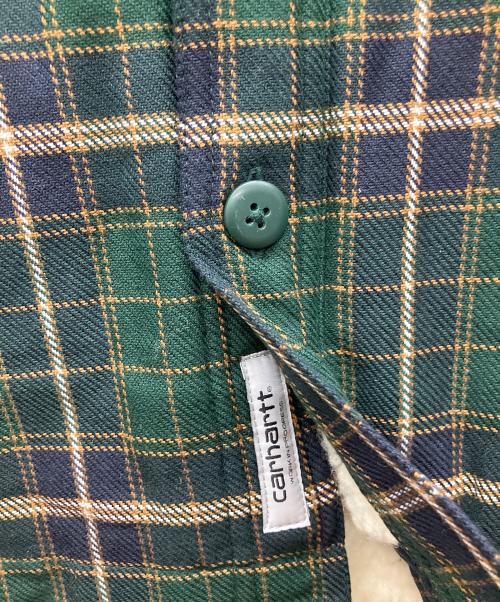 CarHartt（カーハート）CarHartt (カーハート) アーチャー シャツ ジャケット グリーン サイズ:Sの古着・服飾アイテム