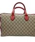 GUCCI (グッチ) ボストンバッグ/GGスプリーム ピンクベージュ：60000円