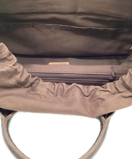 russet（ラシット）russet (ラシット) russet/ハンドバッグ ダークブラウンの古着・服飾アイテム