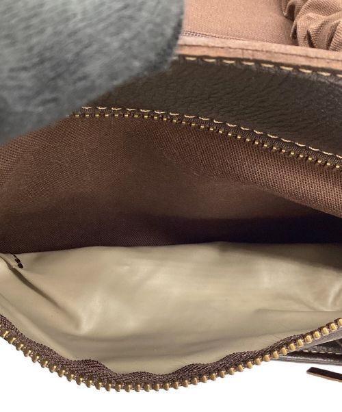 russet（ラシット）russet (ラシット) russet/ハンドバッグ ダークブラウンの古着・服飾アイテム