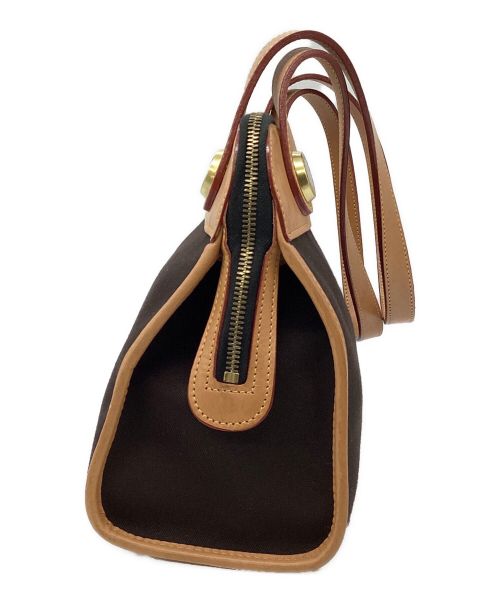 DOONEY&BOURKE（ドゥーニーアンドバーク）DOONEY&BOURKE (ドゥーニーアンドバーク) トートバッグ ブラウン×ベージュの古着・服飾アイテム