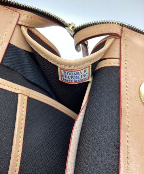 DOONEY&BOURKE（ドゥーニーアンドバーク）DOONEY&BOURKE (ドゥーニーアンドバーク) トートバッグ ブラウン×ベージュの古着・服飾アイテム