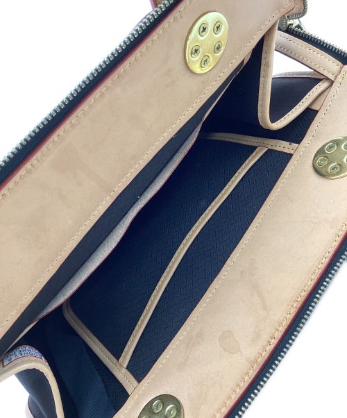 DOONEY&BOURKE（ドゥーニーアンドバーク）DOONEY&BOURKE (ドゥーニーアンドバーク) トートバッグ ブラウン×ベージュの古着・服飾アイテム