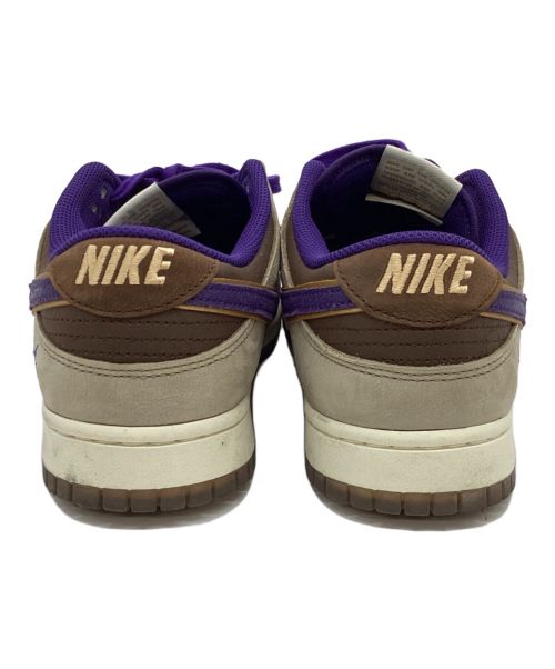 NIKE（ナイキ）NIKE (ナイキ) ローカットスニーカー/DUNK LOW PREMIUM ベージュ×パープル サイズ:28.5の古着・服飾アイテム