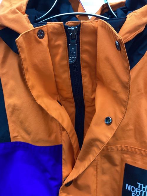 THE NORTH FACE（ザ ノース フェイス）THE NORTH FACE (ザ ノース フェイス) RAGE GTX Shell JKT オレンジ×ブルー サイズ:Ｍの古着・服飾アイテム