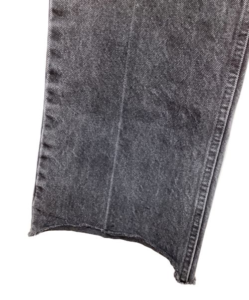 INSCRIRE（アンスクリア）INSCRIRE (アンスクリア) デニムパンツ ブラック サイズ:Sの古着・服飾アイテム