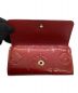 中古・古着 LOUIS VUITTON (ルイ ヴィトン) キーケース/ヴェルニ アマラント：7000円