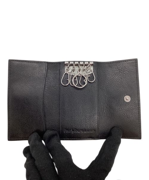 RALPH LAUREN（ラルフローレン）RALPH LAUREN (ラルフローレン) キーケース ブラックの古着・服飾アイテム