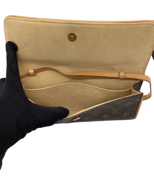 LOUIS VUITTON（ルイ ヴィトン）LOUIS VUITTON (ルイ ヴィトン) ポシェットツインGM ブラウンの古着・服飾アイテム