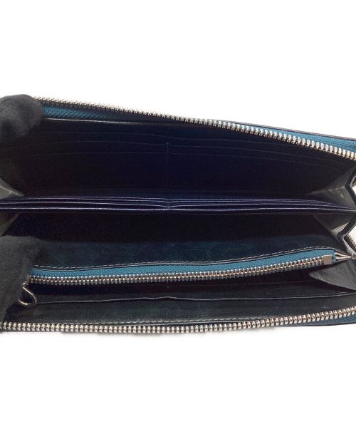 aniary（アニアリ）aniary (アニアリ) 長財布 ネイビーの古着・服飾アイテム