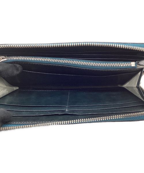 aniary（アニアリ）aniary (アニアリ) 長財布 ネイビーの古着・服飾アイテム