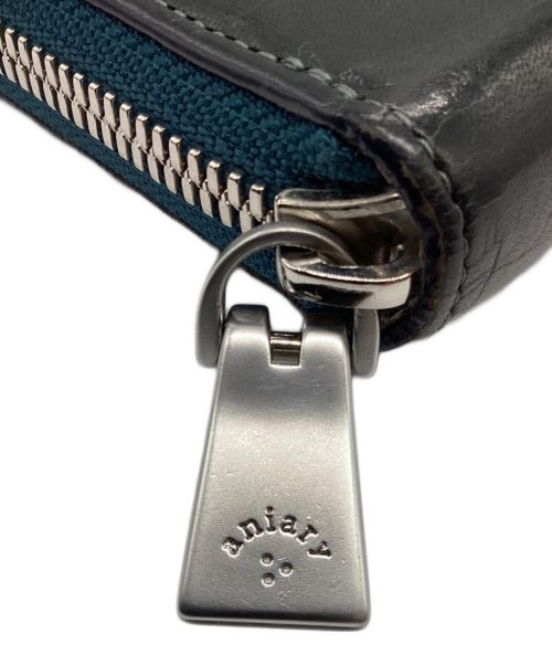 aniary（アニアリ）aniary (アニアリ) 長財布 ネイビーの古着・服飾アイテム