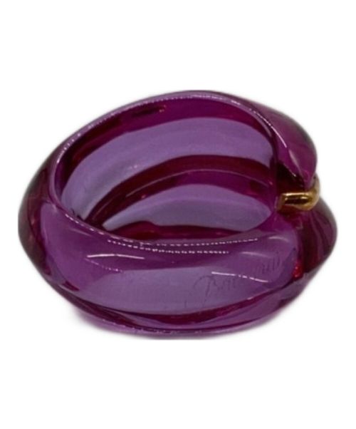 Baccarat（バカラ）Baccarat (バカラ) コキアージュリング パープル サイズ:１２号の古着・服飾アイテム