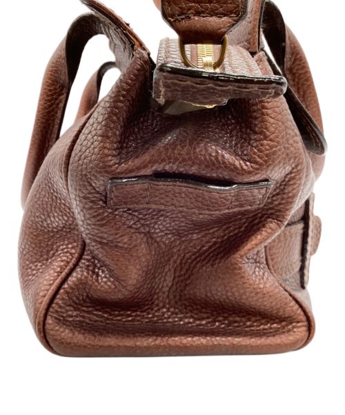 GHERARDINI（ゲラルディーニ）GHERARDINI (ゲラルディーニ) ハンドバッグ ブラウンの古着・服飾アイテム