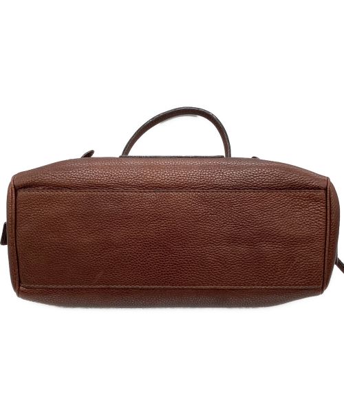 GHERARDINI（ゲラルディーニ）GHERARDINI (ゲラルディーニ) ハンドバッグ ブラウンの古着・服飾アイテム