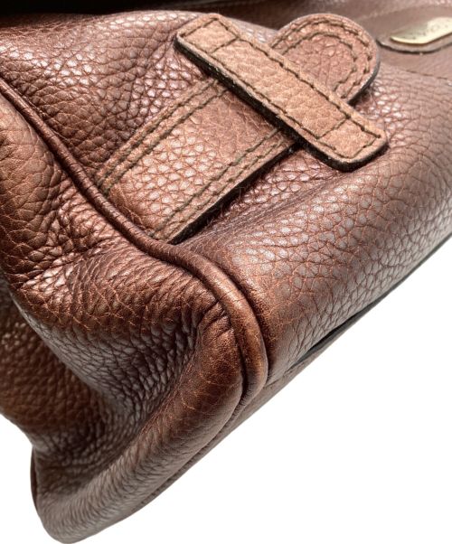 GHERARDINI（ゲラルディーニ）GHERARDINI (ゲラルディーニ) ハンドバッグ ブラウンの古着・服飾アイテム