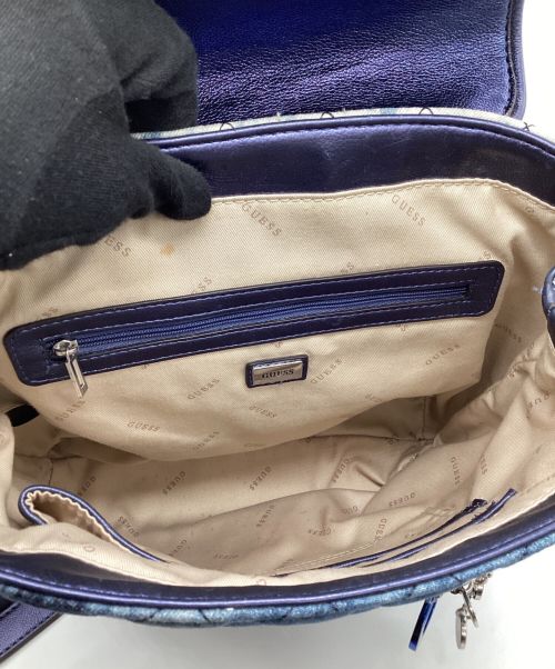 GUESS（ゲス）GUESS (ゲス) リュック ブルーの古着・服飾アイテム