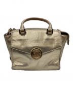 MICHAEL KORSマイケル・コース）の古着「2WAYショルダーバッグ」｜ゴールド