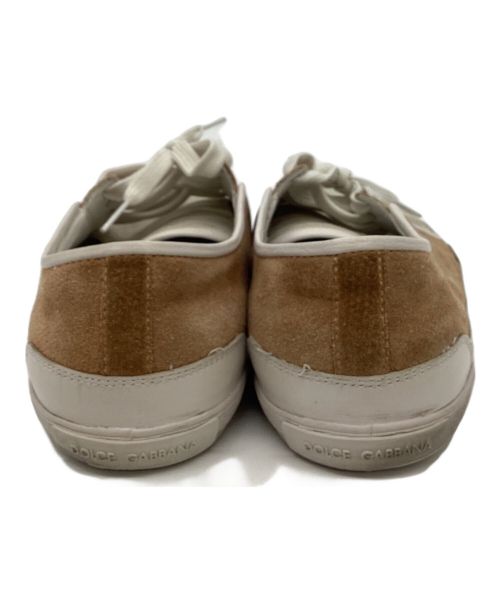 DOLCE & GABBANA（ドルチェ＆ガッバーナ）DOLCE & GABBANA (ドルチェ＆ガッバーナ) スウェードシューズ グレー×ベージュ サイズ:25の古着・服飾アイテム
