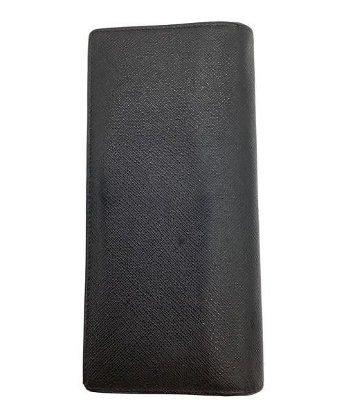 PRADA（プラダ）PRADA (プラダ) 長財布/サフィアーノ ブラックの古着・服飾アイテム