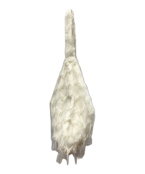 seyto（セイト）seyto (セイト) ジャガードフリンジショルダーバッグ アイボリーの古着・服飾アイテム