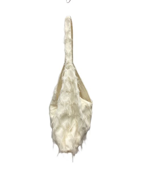 seyto（セイト）seyto (セイト) ジャガードフリンジショルダーバッグ アイボリーの古着・服飾アイテム